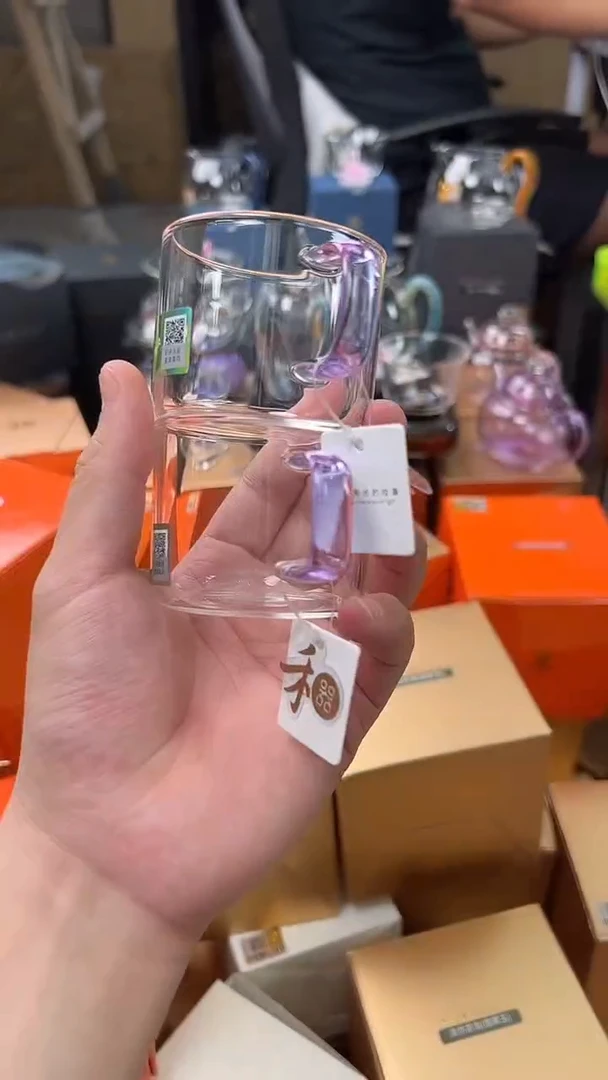 @@禾器晶彩清禾杯浅紫色2只