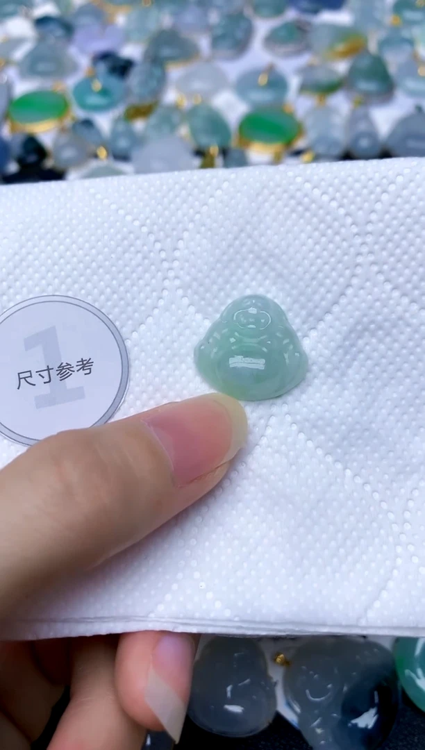 颈饰未镶嵌翡翠天然A货翡翠