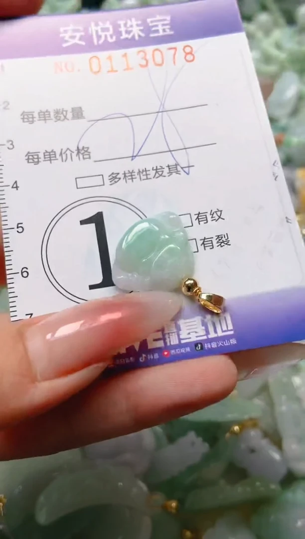 【闪购商品】翡翠颈饰未镶嵌闪购0113078