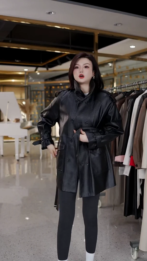 海宁真皮绵羊皮皮衣100-120