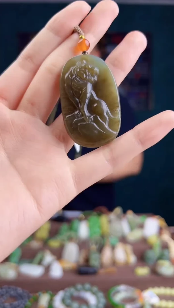 和田玉未镶嵌颈饰多样性发货 拍一单发一个