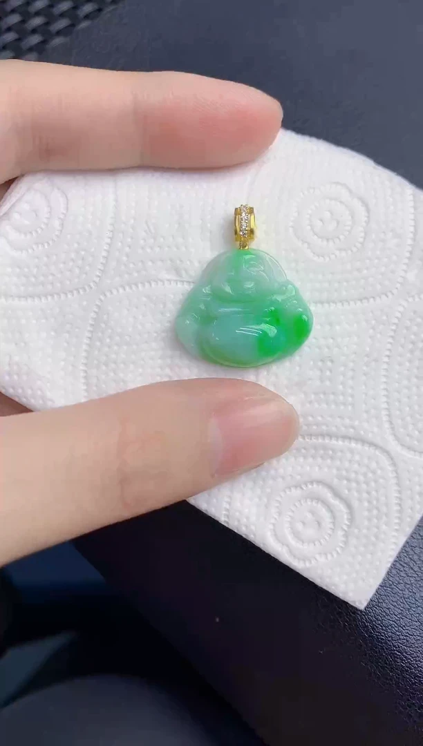 颈饰未镶嵌翡翠天然翡翠缅甸A货