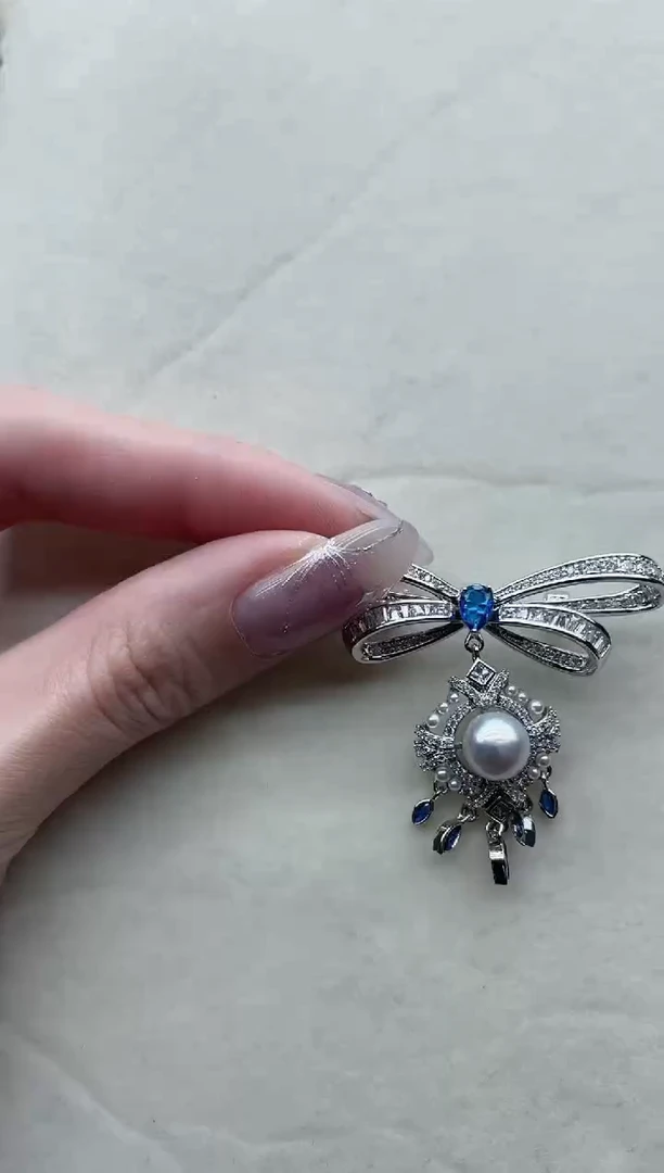 【闪购商品】海水珍珠胸针未镶嵌46