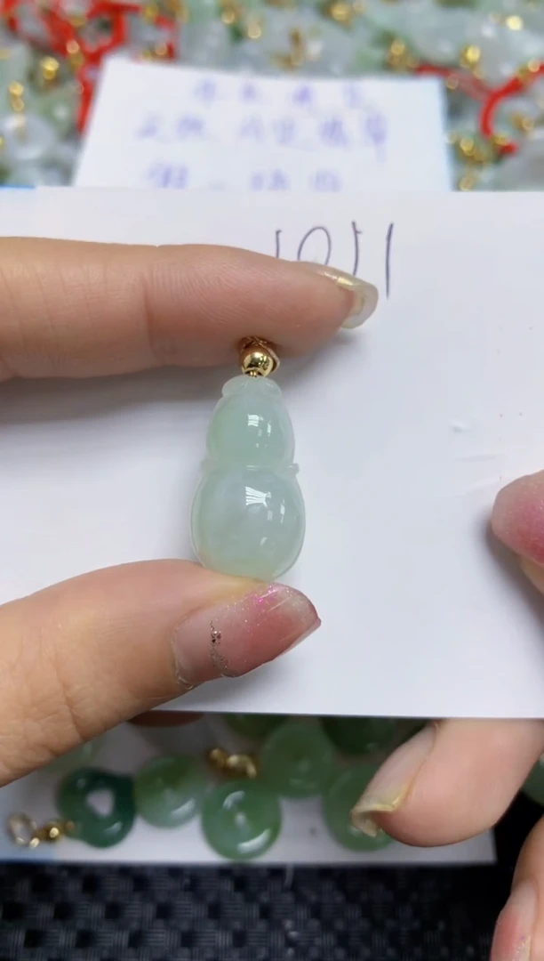 【闪购商品】翡翠颈饰合金天然A货翡翠