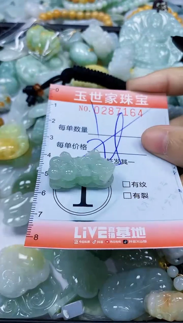 翡翠未镶嵌颈饰闪购0287164多样性发其一