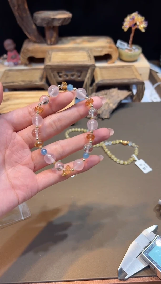 水晶手链未镶嵌手饰@@0522