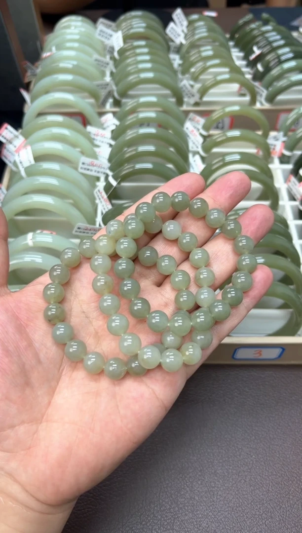 手串未镶嵌和田玉（糖玉）和田玉福利手串