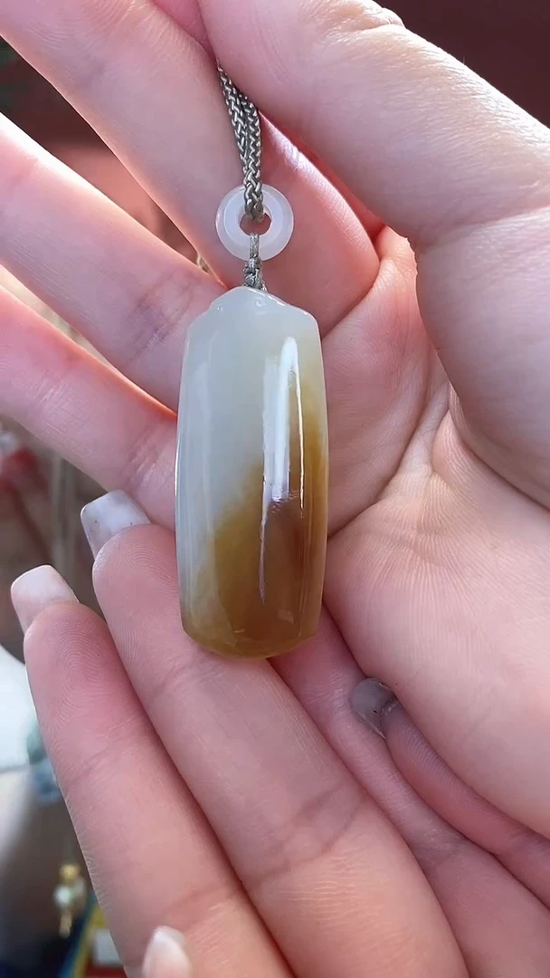 【闪购商品】和田玉挂件未镶嵌平安无事牌