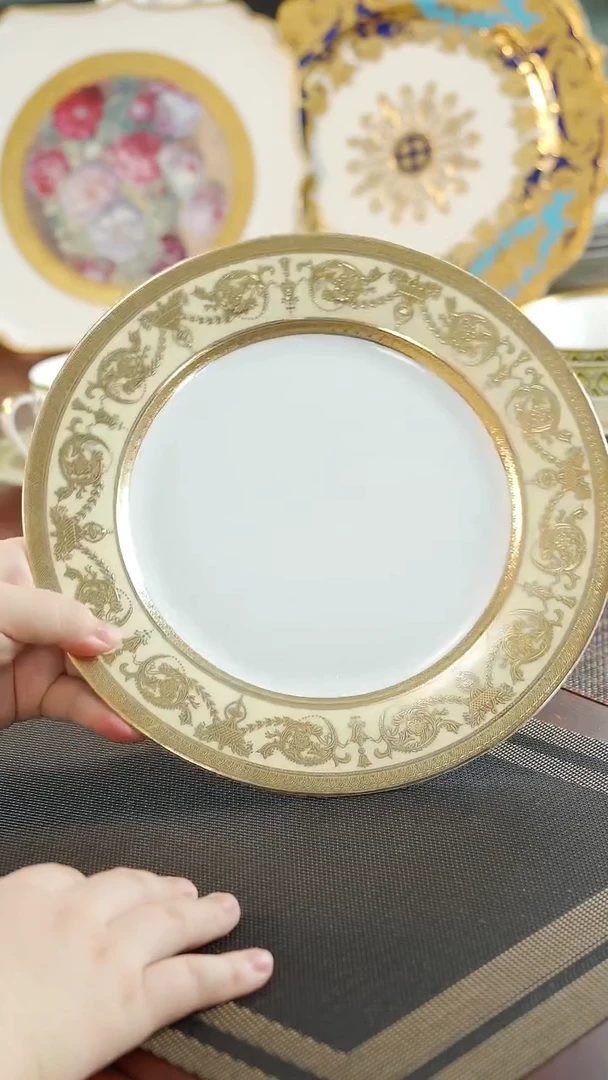 【闪购商品】瓷片10.5英寸平盘福利价微瑕