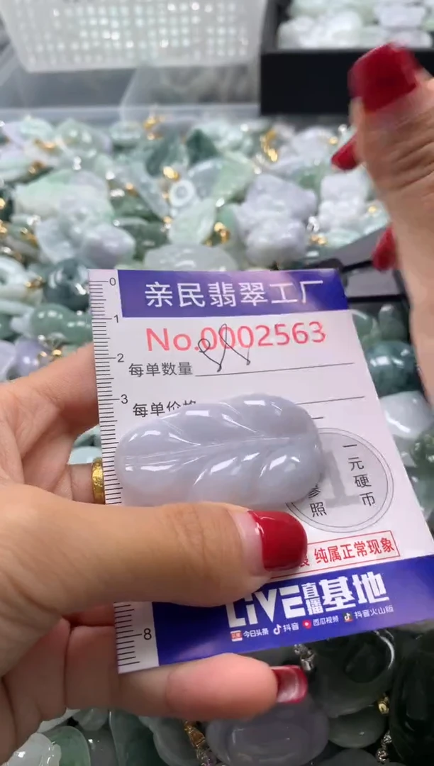 吊坠(不含链)未镶嵌翡翠2563