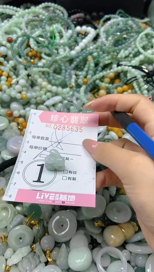 翡翠未镶嵌颈饰闪购0285635多样性发其一