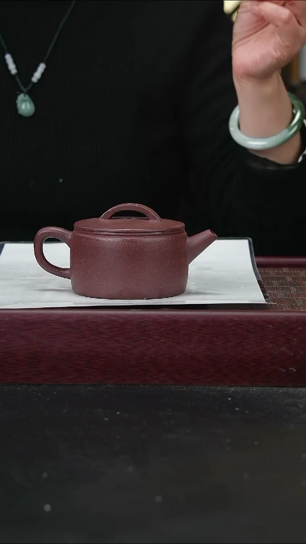 茶壶紫砂xj底槽青汉瓦