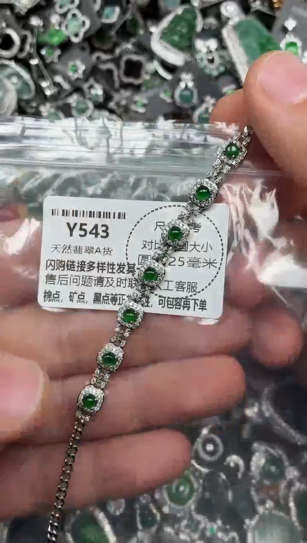 颈饰未镶嵌翡翠Y543手链