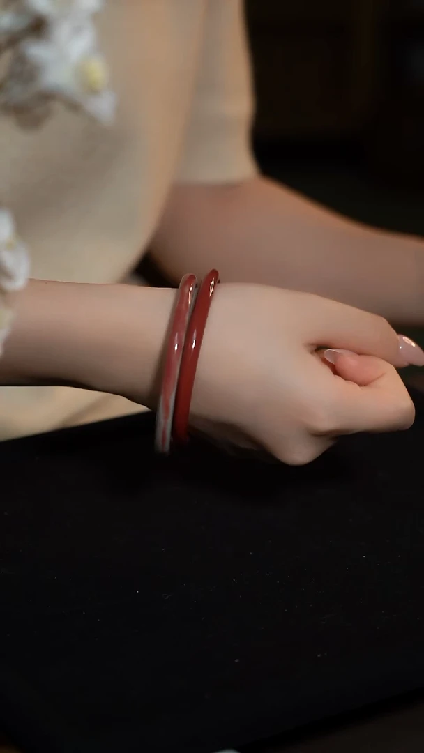 摆件60圈口绛烬镯直播间福利价