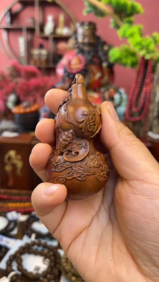 【闪购商品】妍妍清空编号：31-福葫芦-黄杨木