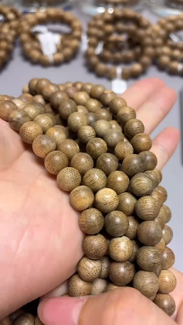 沉香手串达拉干圆珠长串0.8多样性发其一