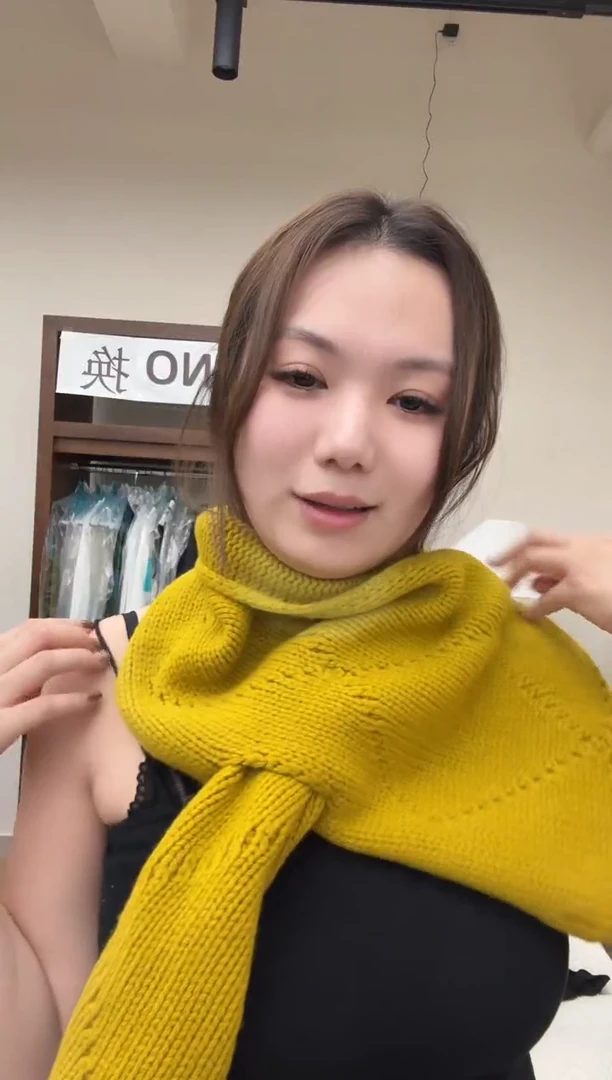 【LT李童NO退换】姜黄色围脖