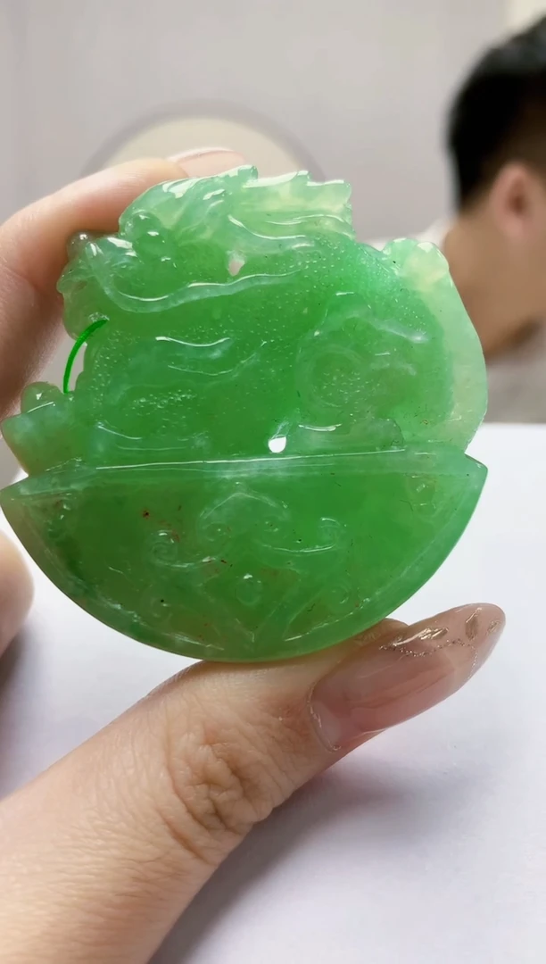 未镶嵌定制翡翠4868jw-毛货挂件61