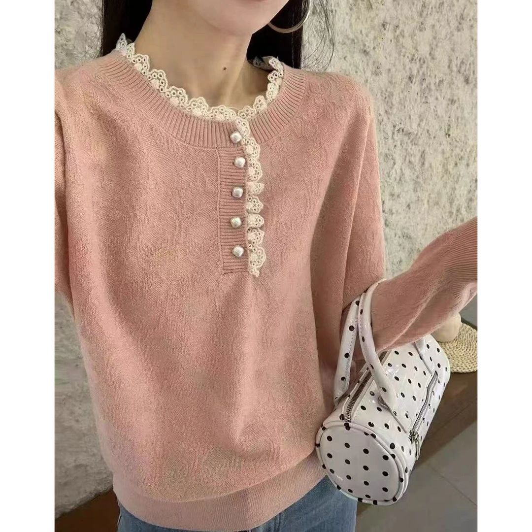 【小香风】时尚精致女人味提花上衣