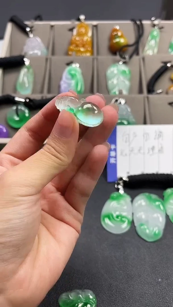 颈饰未镶嵌翡翠  所见即所得 一图一物