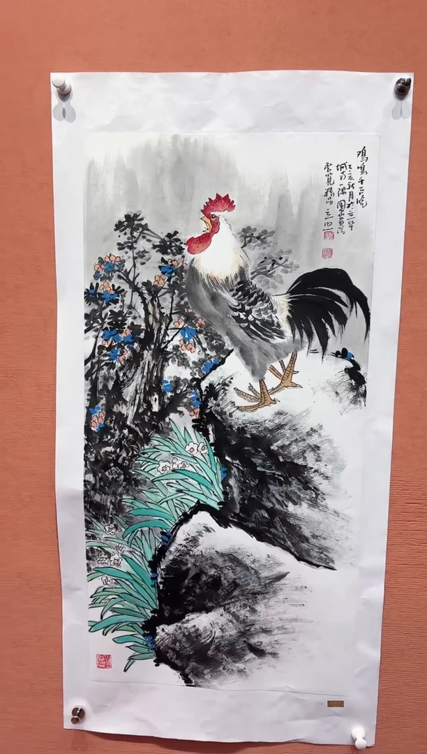 国画师立照老师国画作品