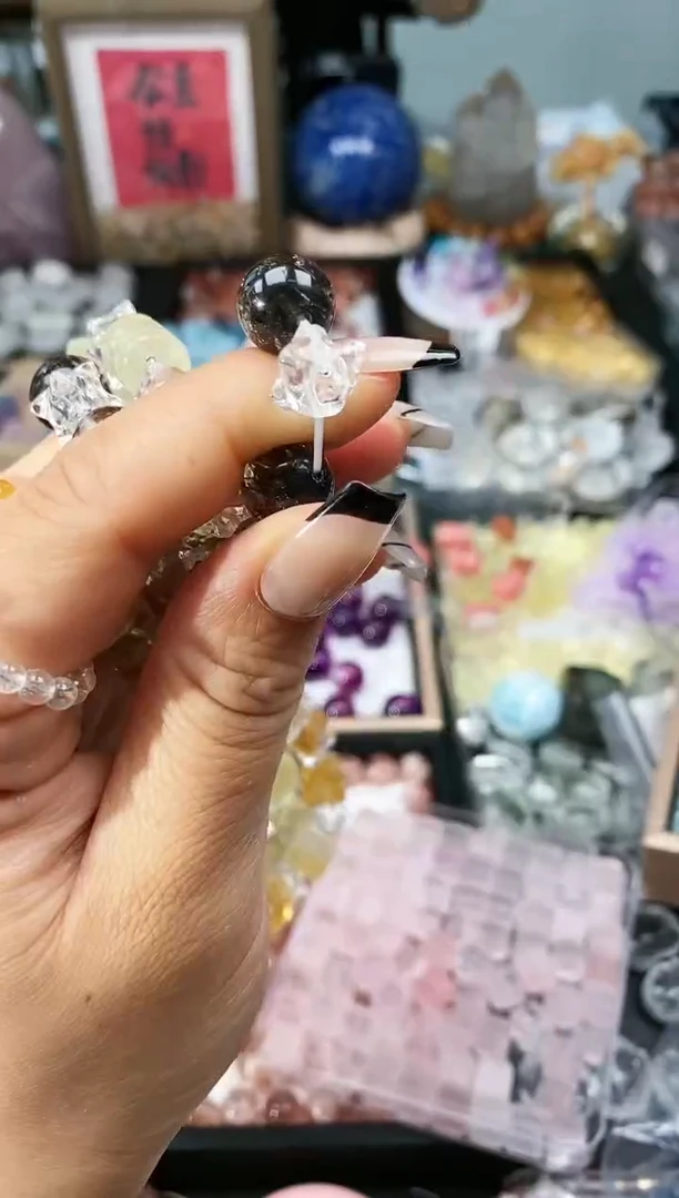 未镶嵌颈饰水晶46a多样性发其一/6.3/1个