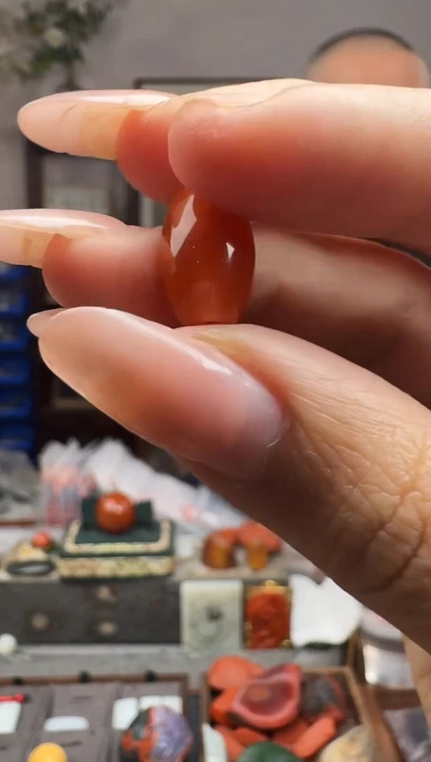 未镶嵌南红玛瑙挂件p191