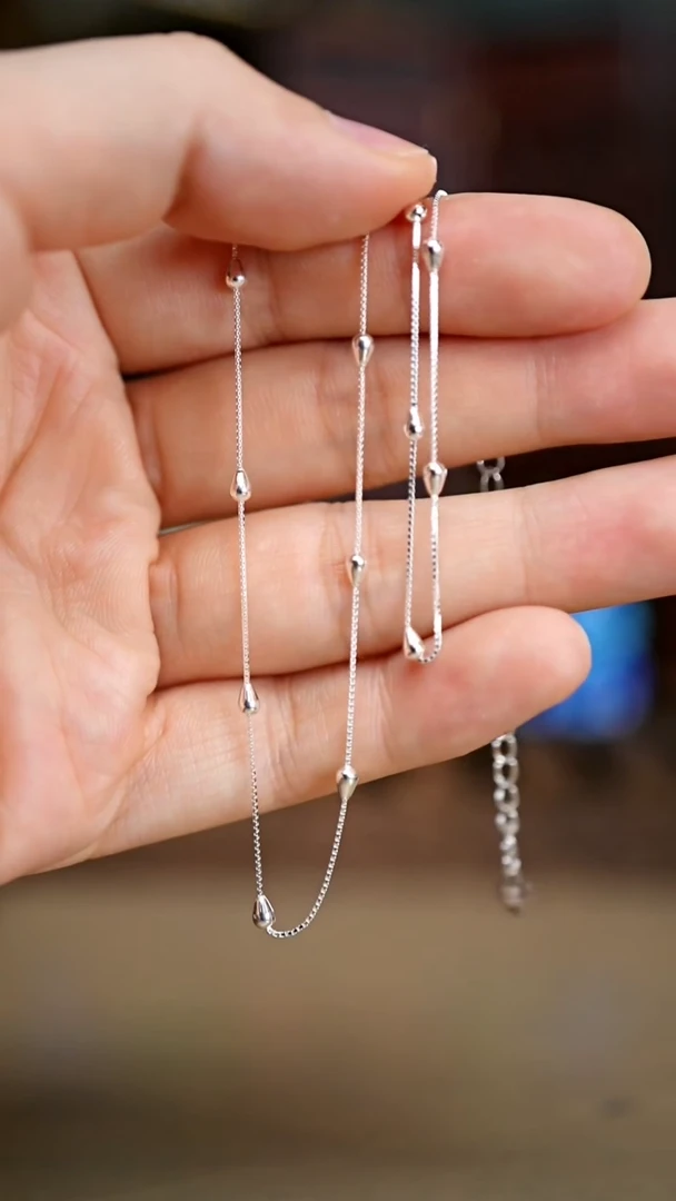 刺绣黔东南苗族刺绣水滴项链