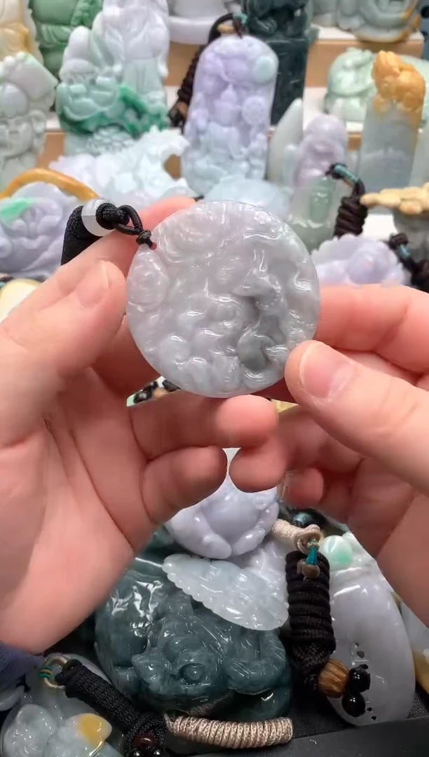 吊坠(不含链)未镶嵌翡翠1