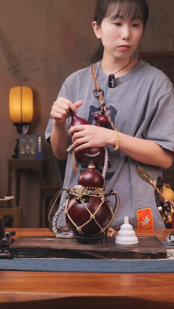 383号精品大漆葫芦防腐防渗装水茶酒