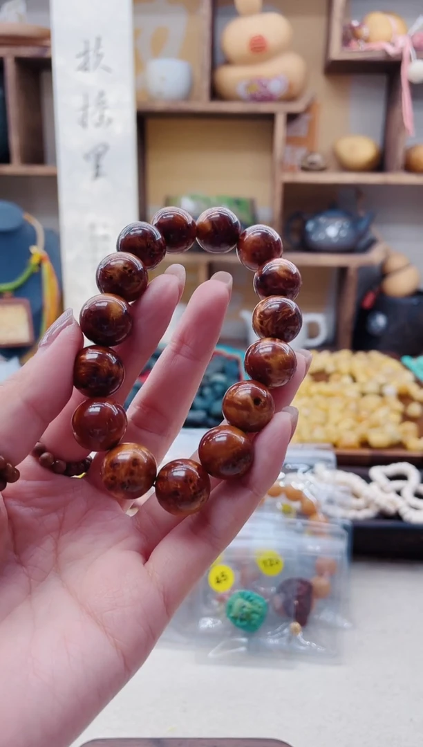 【闪购商品】柏木（崖柏）手串/手链R188崖柏单圈15