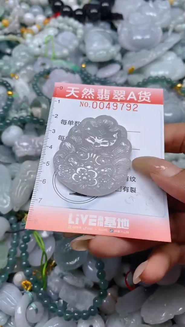 翡翠未镶嵌颈饰闪购0049792