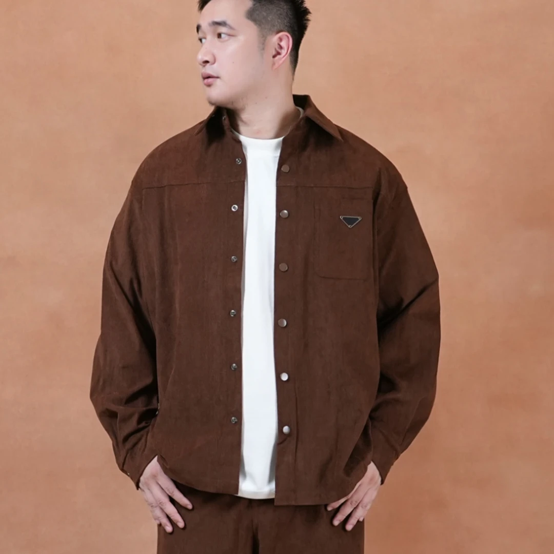 马丁叔叔  秋季新款雪尼尔高级感轻奢时尚百搭外套812