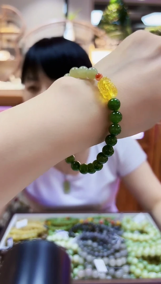 颈饰未镶嵌和田玉手链