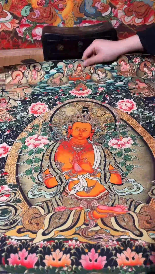 卷轴画东东唐卡tk16
