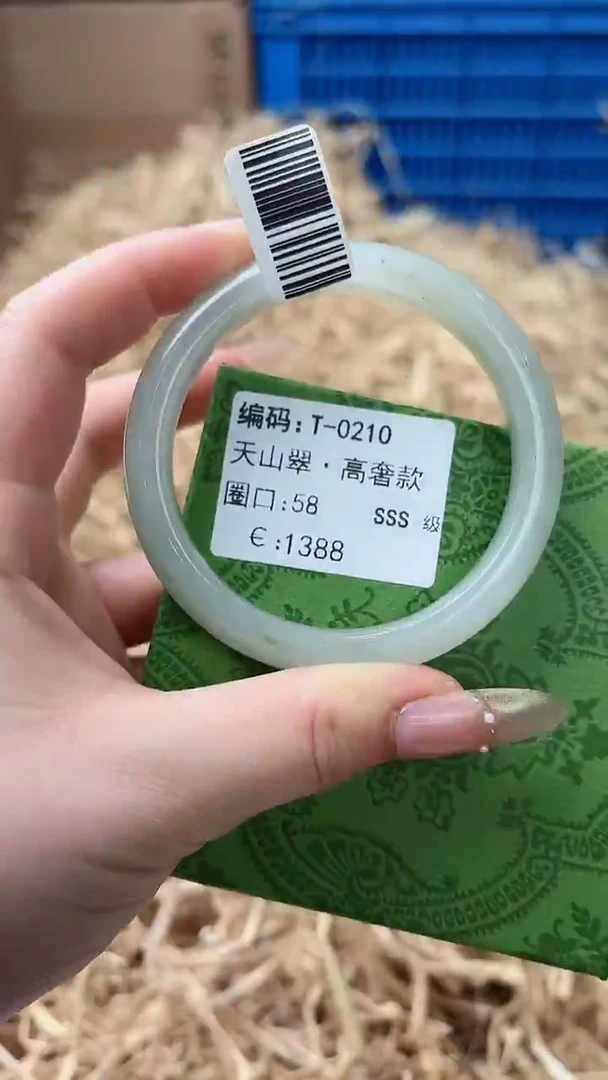 未镶嵌手镯石英质玉T-0210