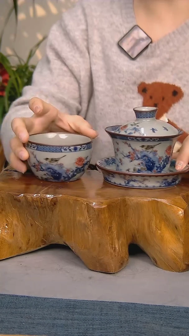 【闪购商品】简装家用款2件套 陶瓷家用茶具系列