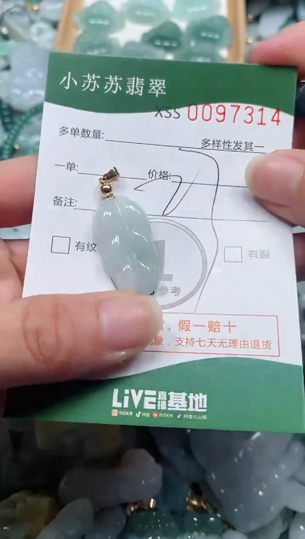 【闪购商品】翡翠颈饰未镶嵌闪购商品0097314
