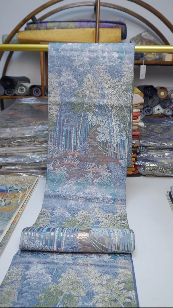 织绣34 竹子竹子细密织