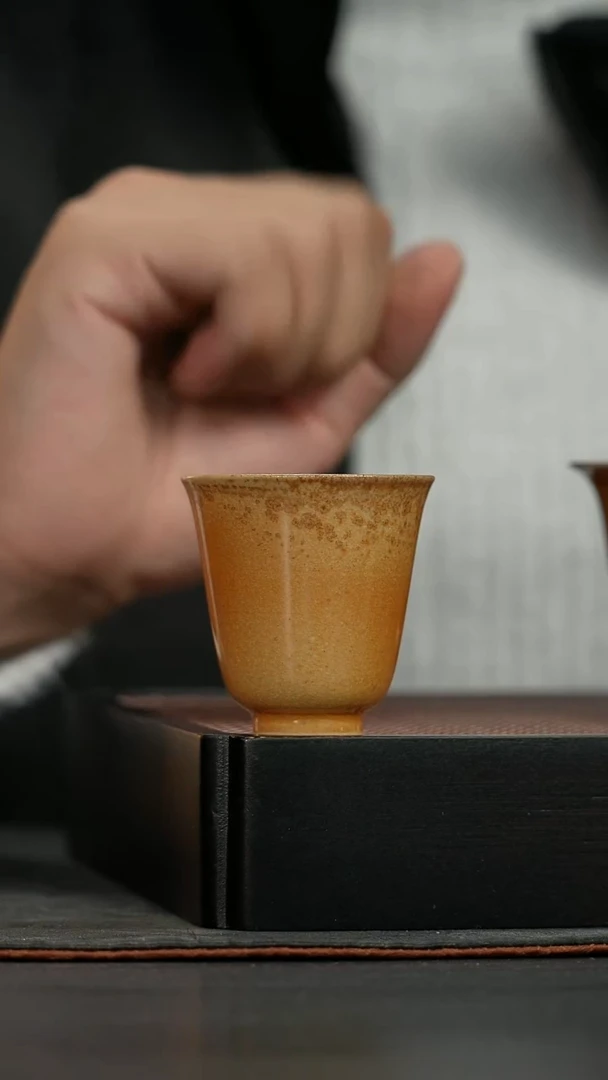 金丝楠木落灰铃铛杯40ml