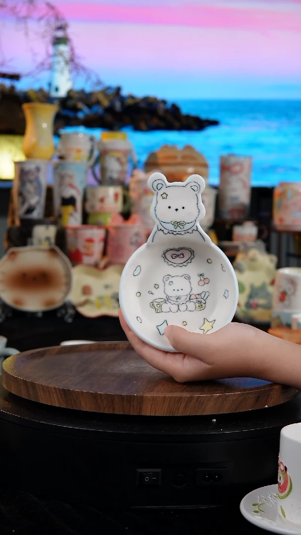 陶瓷便携款景德镇手工手绘陶瓷