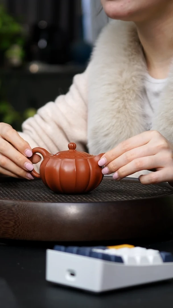 CHH-0001菱意-朱泥-190cc