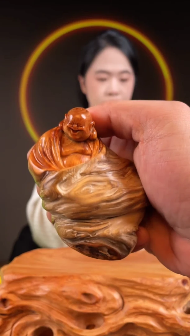 柏木（崖柏）手工摆件,先抢先得! 编号:421