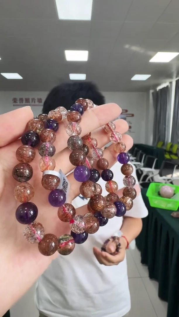 水晶手链未镶嵌CK6090 约8mm多样试发一件