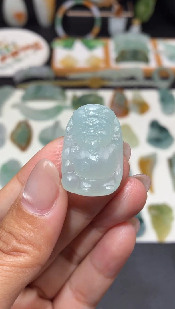 未镶嵌定制翡翠财爷爷