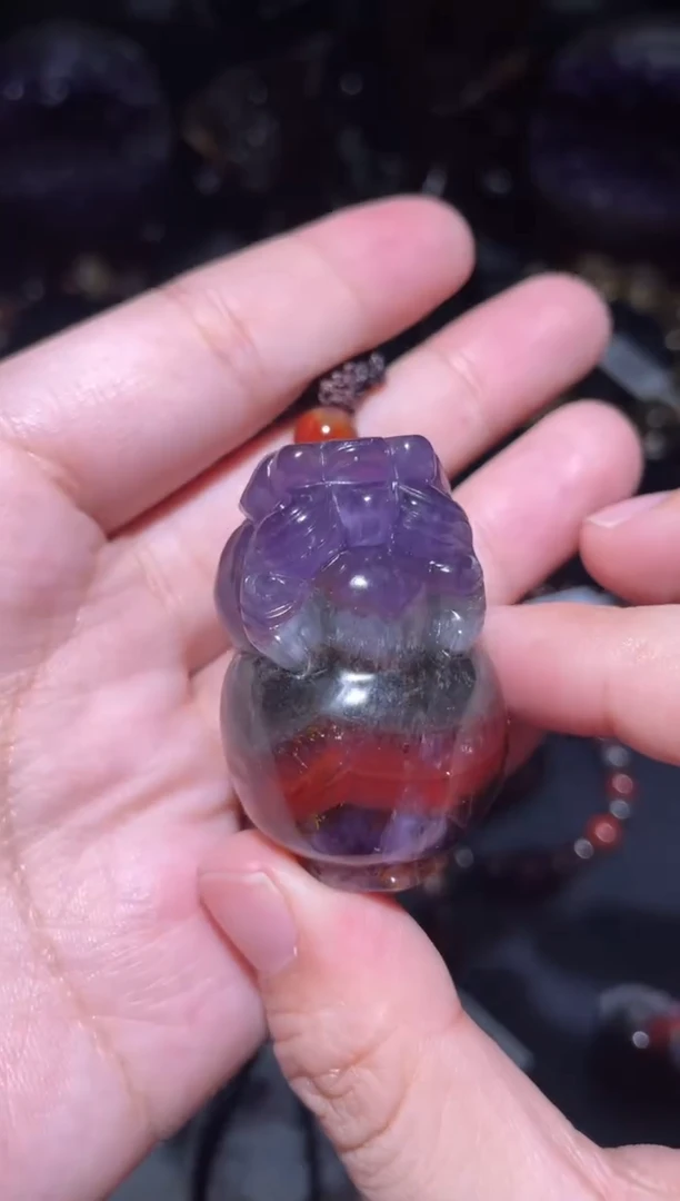 貔貅未镶嵌水晶极光