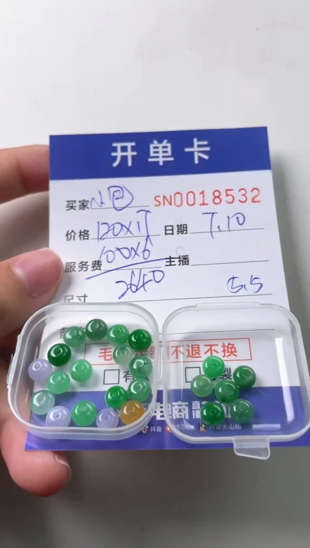 翡翠未镶嵌颈饰?****️00018532