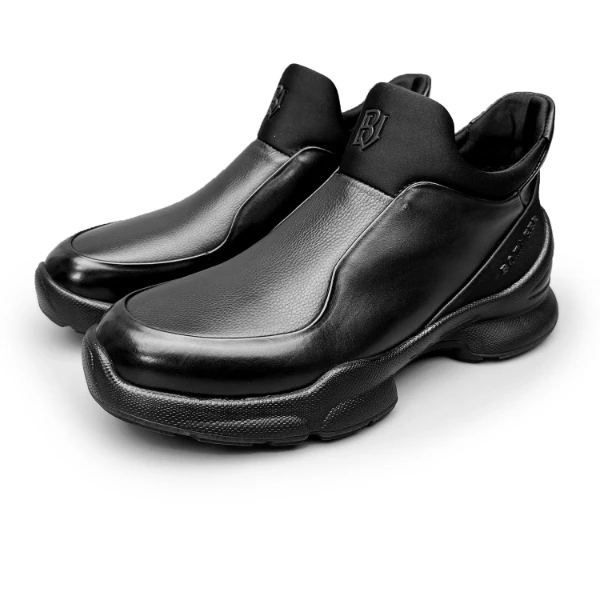 BIEUBRAYR/【有单有棉】胎牛皮中筒靴休闲商务时尚百搭舒适