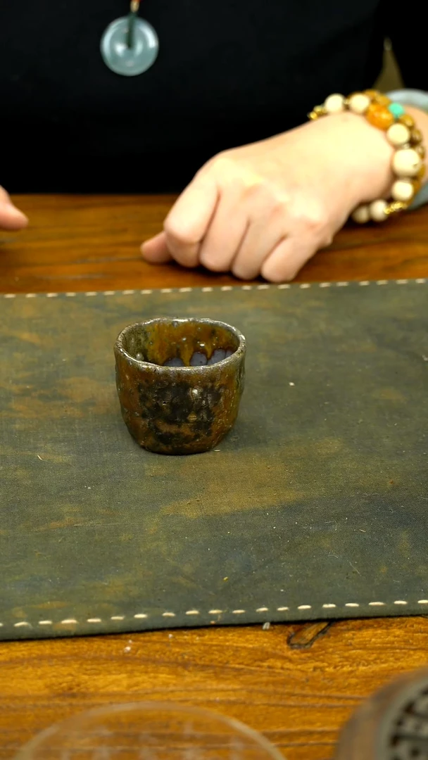 原矿陶土手作柴烧主人杯