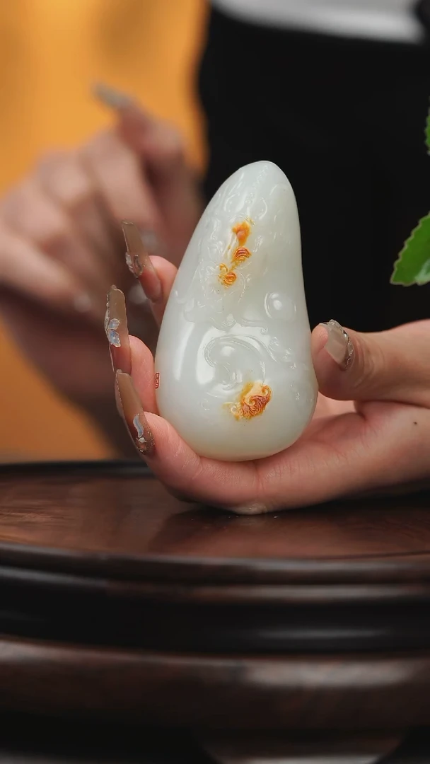 未镶嵌和田玉挂件a**a